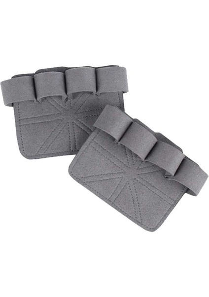 Yeşil Stil 1 Çift Ağırlık Kaldırma Eldiveni Düz Renk Anti Patinaj Yıkanabilir Eğitim Vücut Geliştirme El Palm Koruyucu Mitten Siyah (Yurt Dışından)