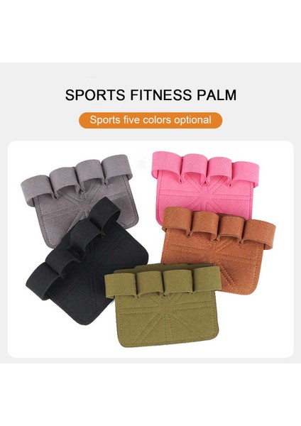 Yeşil Stil 1 Çift Ağırlık Kaldırma Eldiveni Düz Renk Anti Patinaj Yıkanabilir Eğitim Vücut Geliştirme El Palm Koruyucu Mitten Siyah (Yurt Dışından) indirimleri