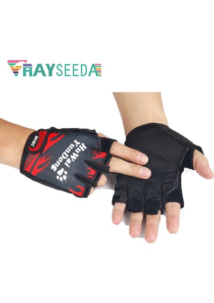 Siyah-Kırmızı Tarzı Rayseeda Yarım Parmak Ağırlık Kaldırma Binme Spor Eldiven Ayarlanabilir Serin Yaz Gym Fitness Koşu Bisiklet Eldiveni Palmiye Korur (Yurt Dışından) fiyatları