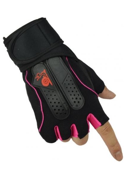 Pembe Tarzı L Boyutu 1 Çift 3D Eva Ağırlık Kaldırma Eğitimi Spor Antiskid Bilek Wrap Yarım Parmak Eldiven Ağırlık Kaldırma Eldiveni (Yurt Dışından)