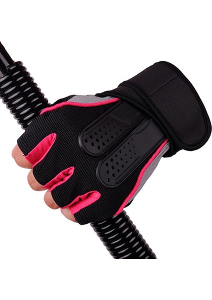 Pembe Tarzı L Boyutu 1 Çift 3D Eva Ağırlık Kaldırma Eğitimi Spor Antiskid Bilek Wrap Yarım Parmak Eldiven Ağırlık Kaldırma Eldiveni (Yurt Dışından) modelleri