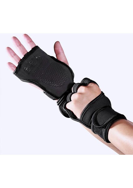 Kırmızı Stil Xl Boyutu Spor Halter Koruyucu Eldiven Yeni Profesyonel Spor Bileklik Eğitim Basınçlı Genişletilmiş Bandaj Eldiven (Yurt Dışından) modelleri