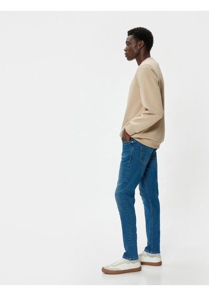 Skinny Fit Kot Pantolon - Michael Jean fiyatları