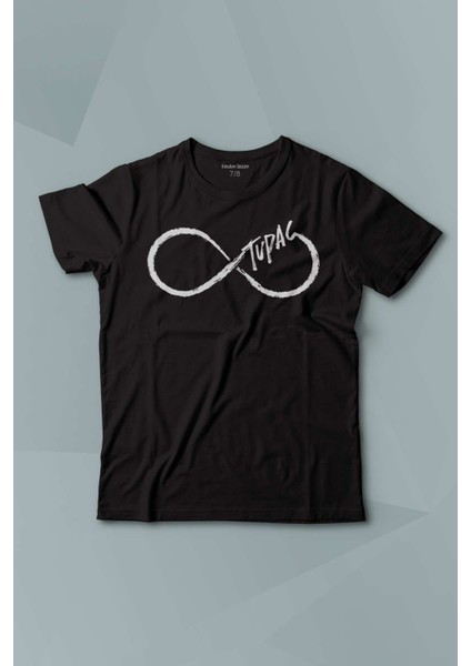 Tupac Shakur Sonsuzluk Makaveli Cartoon 2pac Baskılı Çocuk Tişört Kısa Kollu