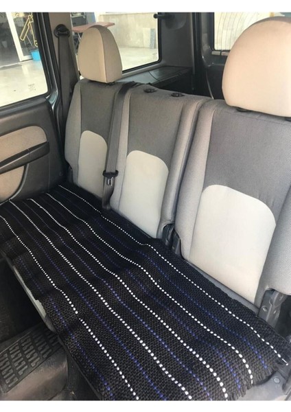 Tekno Trust Universal Taşkınev Home Terletmez Oto Kilim Ön ve Arka 3 Lü Serme Set Oto Minderi Akrilik - Polyest