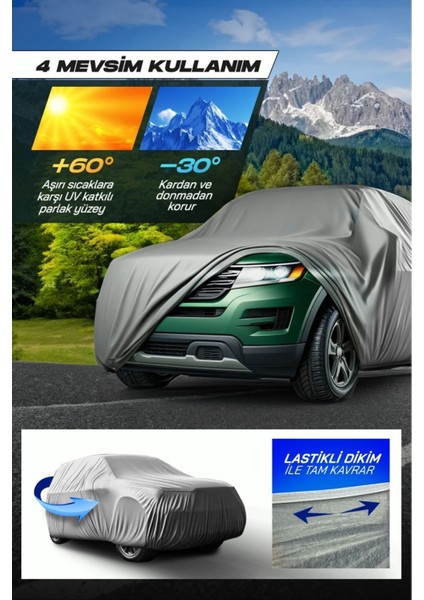 Tekno Trust Universal Tüm Sedan Araçlara Uyumlu Oto Araba Brandası - Örtüsü - Çadırı Miflonlu Su Geçirmez Araç fiyatları