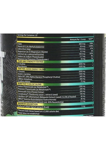 Research Outlift Burn Pre Workout Powder 2 In 1 Performance 425GR Usa Versiondur