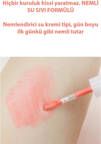 Krem Allık - Cilt Tenine Uyum Sağlayan Nemlendirici Water Creamy Blusher 01 Sıvı Allık