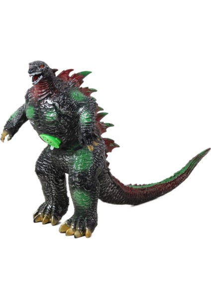 Gerçekçi Görünümlü Özel Dokulu Godzilla Vs. Kong Giant Godzilla Ejderha Figür Oyuncak 35 Cm. Model A