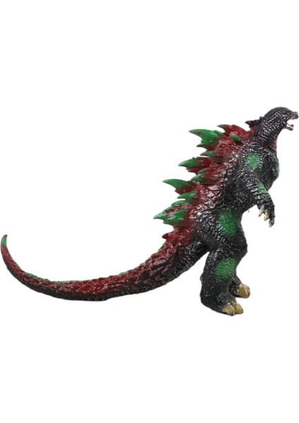 Gerçekçi Görünümlü Özel Dokulu Godzilla Vs. Kong Giant Godzilla Ejderha Figür Oyuncak 35 Cm. Model A