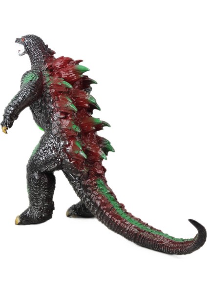 Gerçekçi Görünümlü Özel Dokulu Godzilla Vs. Kong Giant Godzilla Ejderha Figür Oyuncak 35 Cm. Model A