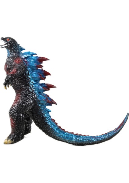 Gerçekçi Görünümlü Özel Dokulu Godzilla Vs. Kong Giant Godzilla Ejderha Figür Oyuncak 35 Cm. Model B