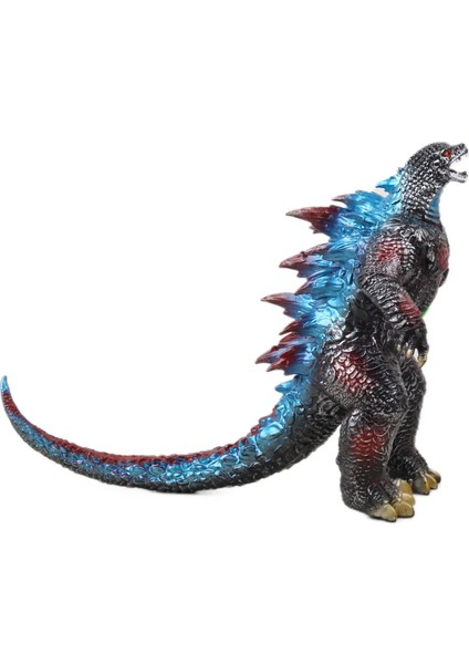 Gerçekçi Görünümlü Özel Dokulu Godzilla Vs. Kong Giant Godzilla Ejderha Figür Oyuncak 35 Cm. Model B