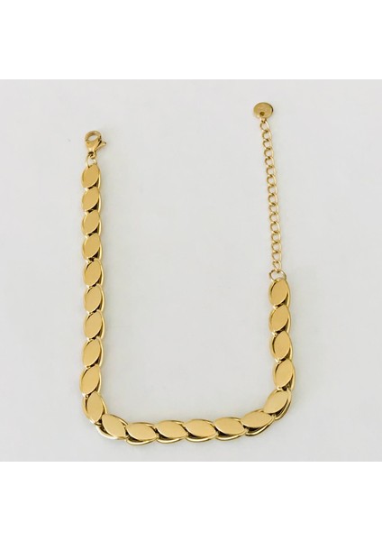 Çelik Arpa Zincir Bileklik