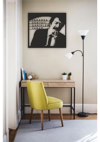 Müslüm Gürses Garipler Tablo Mdf Lazer Kesim