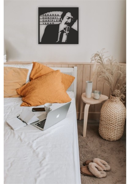 Müslüm Gürses Garipler Tablo Mdf Lazer Kesim modelleri