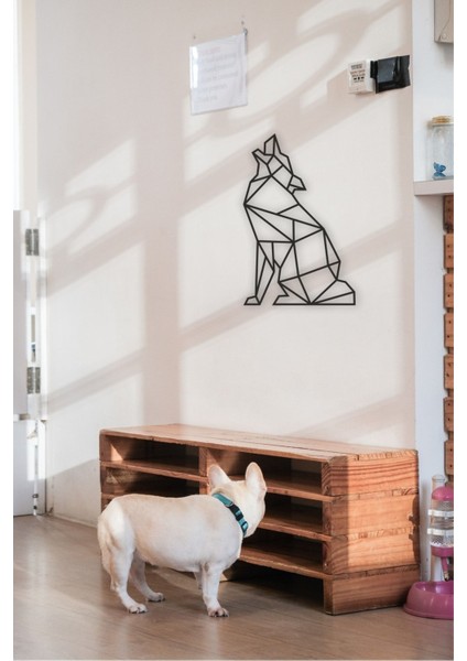 Uluyan Kurt Geometrik Tablo Ahşap Mdf Lazer Kesim modelleri