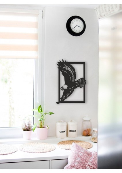 Kartal Tablo Ahşap Mdf Lazer Kesim