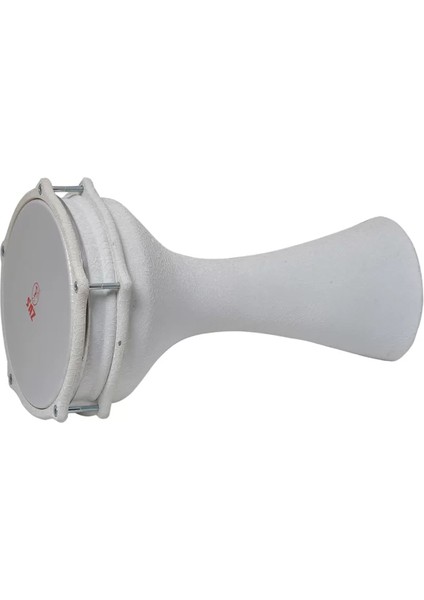 Saz 840A-WT Alüminyum Darbuka Krokodil Beyaz 20 cm