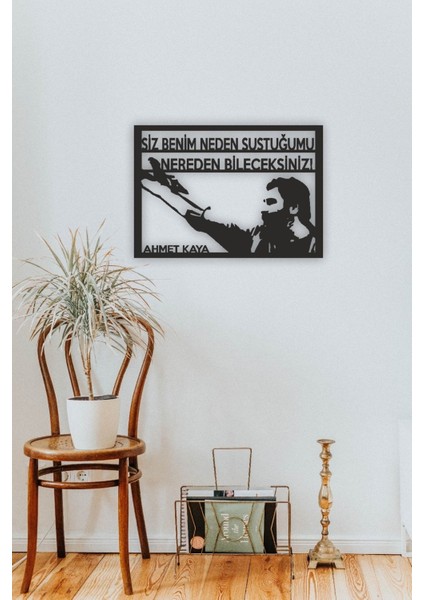 Ahmet Kaya Nerden Bileceksiniz Mdf Tablo