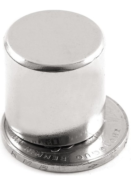 Neodyum Mıknatıs Magnet Silindir 20X20 mm ( 2 cm Çap - 2 cm Kalınlık )