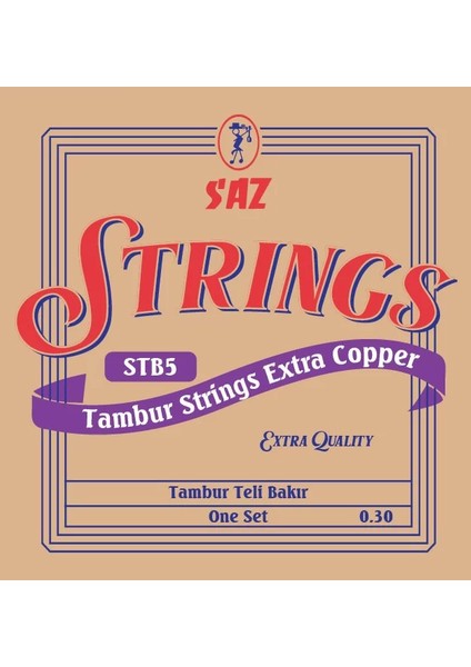 STB5 Tambur Teli Ekstra Bakır
