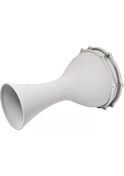 Saz 850K-WT Alüminyum Darbuka Krokodil Beyaz 23.5 cm