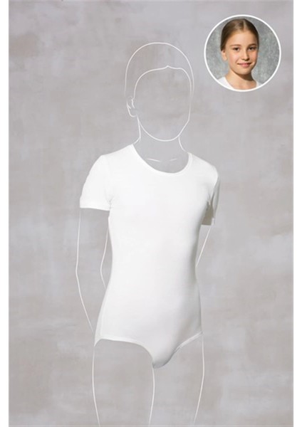 Modlive Doreanse Kız Çocuk Kısa Kol Body 460