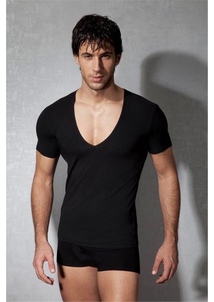 Modlive Doreanse Yırtık Yaka Erkek T-Shirt 2820 fiyatları