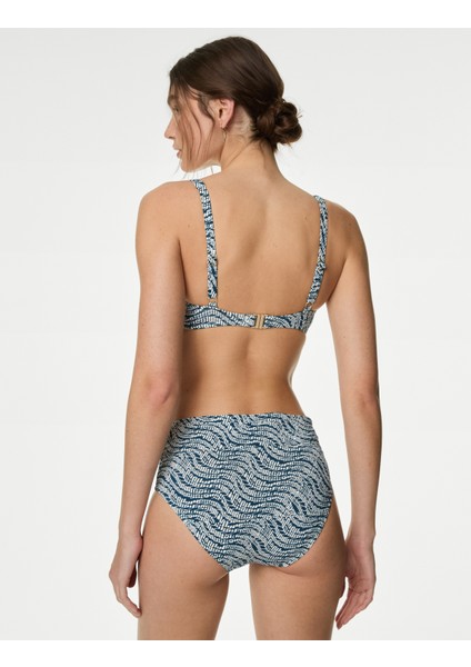 Düğüm Detaylı Destekli Bikini Üstü