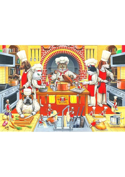 Puzzle - Şef Kool Kat / 500 Parça, #3586