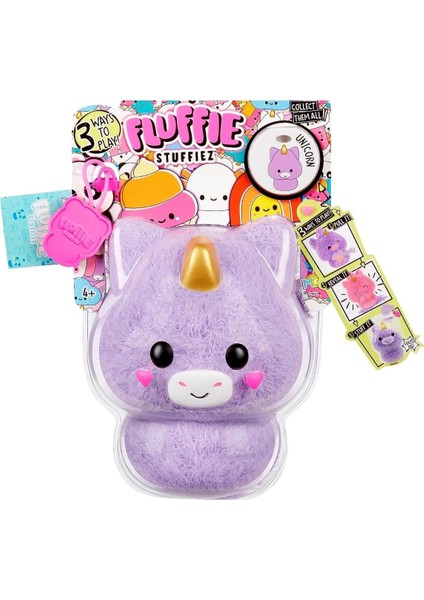 Mg Store Fluffie Stuffiez Küçük Peluş Unikorn