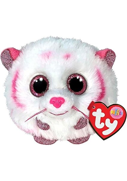 Mg Store Teeny Puffies Tabor Tiger Beyaz 10 Cm.