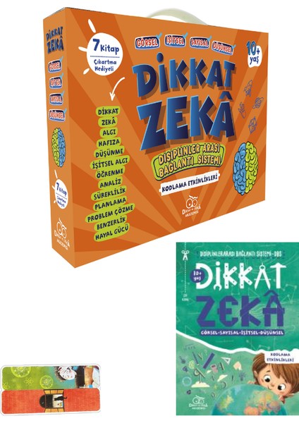 Dikkat - Zeka 4. Sınıf Seti - 10 Yaş (7 Kitap) & Dikkat Zeka (10 Yaş)