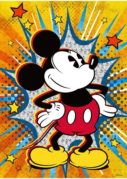 Wd Retro Mickey Puzzle, 1000 Parça