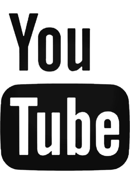 Youtube 2 Oto Sticker 20 cm