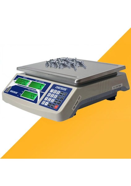 H2C-15 Elektronik Sayıcı Terazi 15 Kg / 0.5 Gr (Hassas Terazi) fiyatları