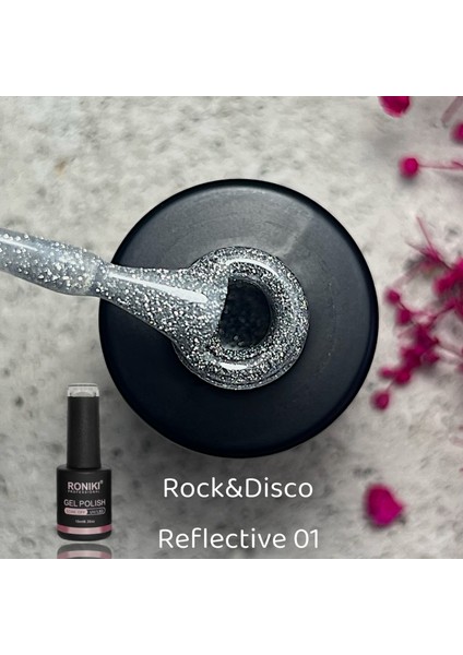 Kalıcı Flash Oje Rock Disco Reflective 01 10 ml