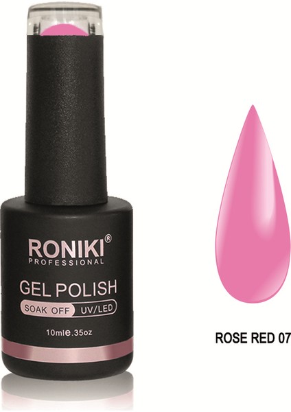 Kalıcı Oje Rose Red 07 10 ml