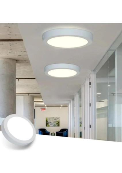 Modern Ledli Avize Tavana Sıfır LED Avize Panel Light 6500K Beyaz Işık