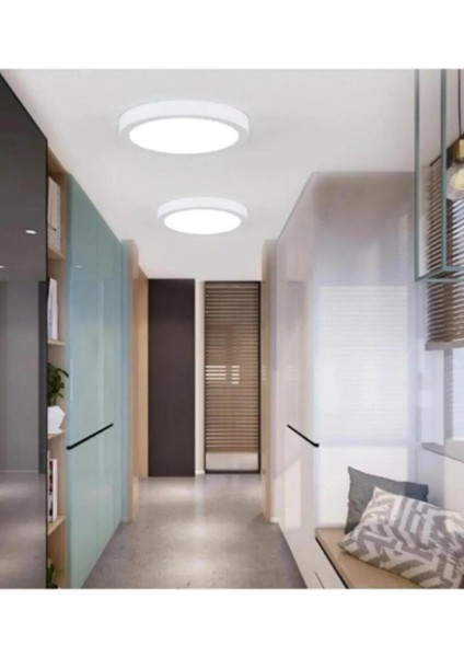 Modern Ledli Avize Tavana Sıfır LED Avize Panel Light 6500K Beyaz Işık