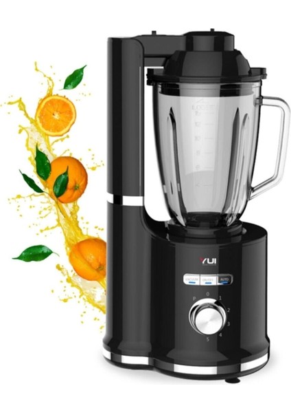 Turbo SF-717 LED Göstergeli Vakumlu Blender Seti (Yuı Türkiye ) Plastik Plastik  800