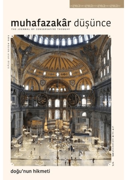 Muhafazakar Düşünce Dergisi 43. Sayı - 2015