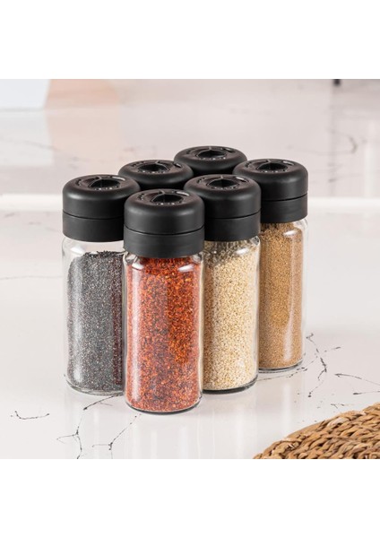 Yıldız Baharatlık Cam Tuzluk Biberlik 1 Adet Cam Baharatlık modelleri