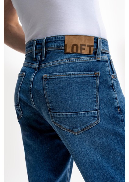 LF2036543 Lukas Mıd Wash Ss Erkek Jean Pantolon fırsatları
