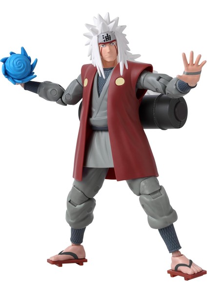 16 cm Jiraiya Poz Verilebilir Figür, Anime Heroes Naruto Serisi