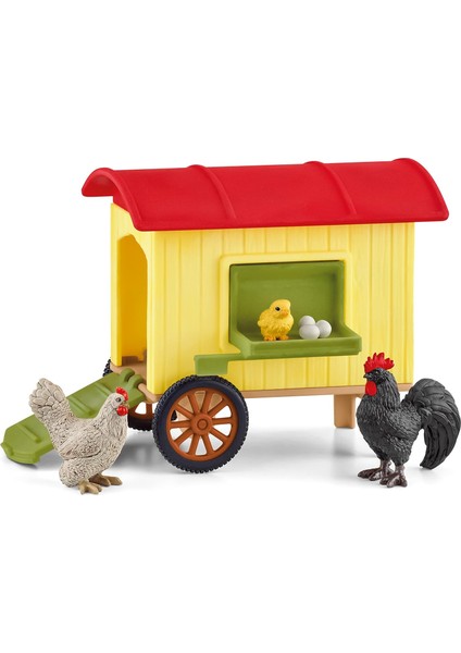 42572 Tavuk Kümesi, 3 Yaşından Büyük Çocuklar Için, Farm World Oyun Seti