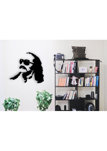 Cem Karaca Ahşap Mdf Lazer Kesim Tablo