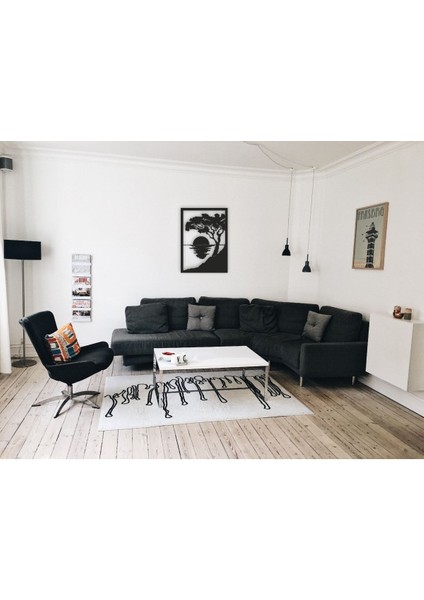Manzara Ahşap Mdf Lazer Kesim Tablo