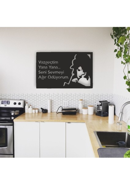 Yıldız Tilbe Vazgeçtim Mdf Tablo fiyatları